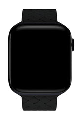 Apple Watch Uyumlu Bias Silikon Loop Kordon Coal Black