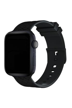 Apple Watch Uyumlu Bias Silikon Loop Kordon Coal Black  bikordon