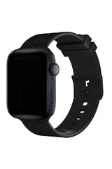 Apple Watch Uyumlu Bias Silikon Loop Kordon Coal Black