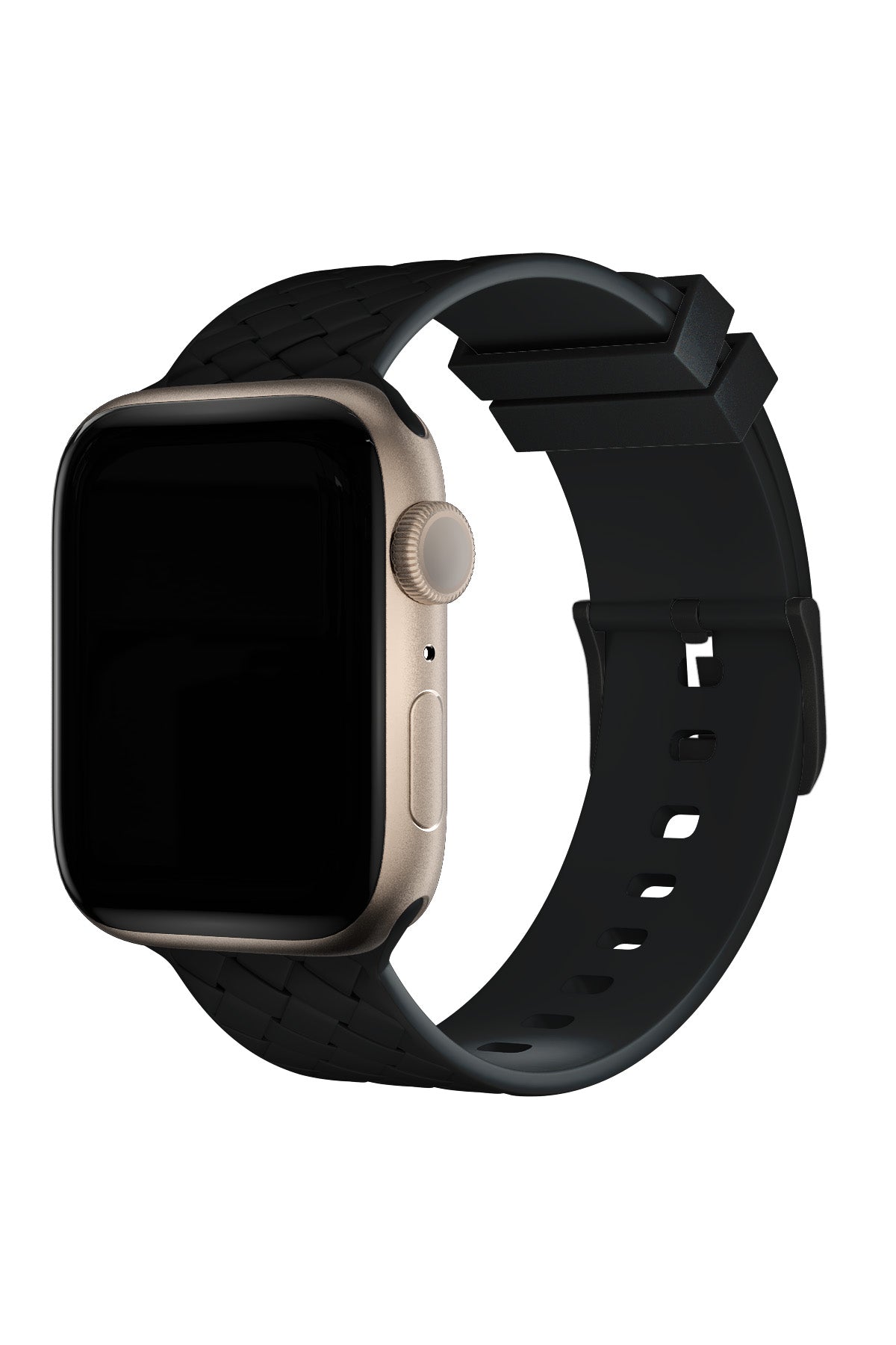 Apple Watch Uyumlu Bias Silikon Loop Kordon Coal Black  bikordon