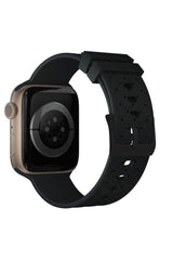 Apple Watch Uyumlu Bias Silikon Loop Kordon Coal Black