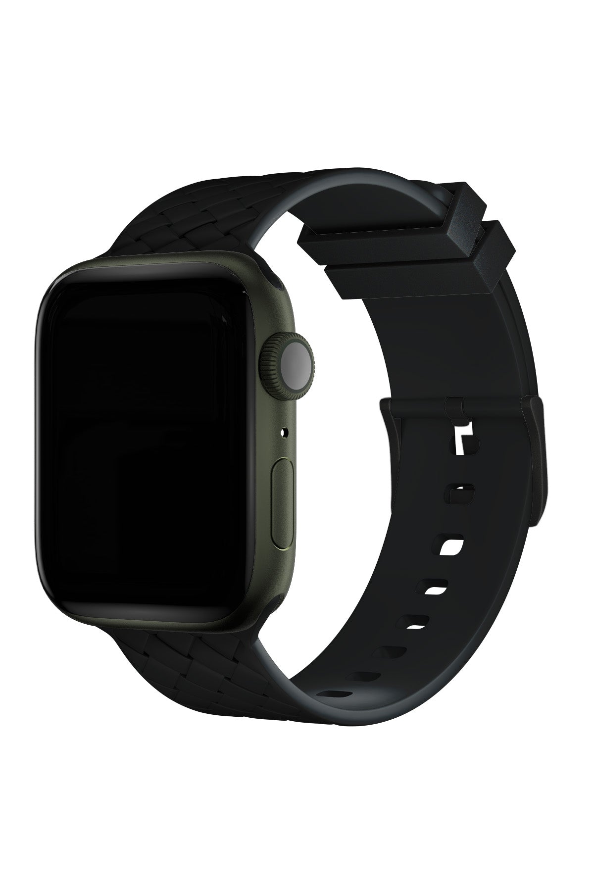Apple Watch Uyumlu Bias Silikon Loop Kordon Coal Black  bikordon