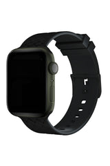 Apple Watch Uyumlu Bias Silikon Loop Kordon Coal Black