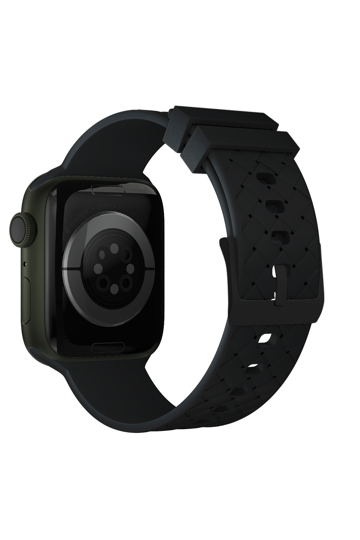 Apple Watch Uyumlu Bias Silikon Loop Kordon Coal Black  bikordon