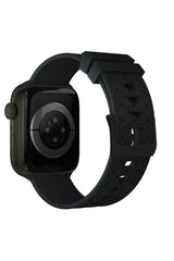 Apple Watch Uyumlu Bias Silikon Loop Kordon Coal Black