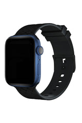 Apple Watch Uyumlu Bias Silikon Loop Kordon Coal Black