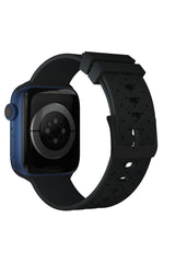 Apple Watch Uyumlu Bias Silikon Loop Kordon Coal Black