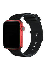 Apple Watch Uyumlu Bias Silikon Loop Kordon Coal Black