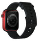 Apple Watch Uyumlu Bias Silikon Loop Kordon Coal Black  bikordon
