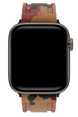 Apple Watch Uyumlu Camouflage Loop Silikon Kordon Brick