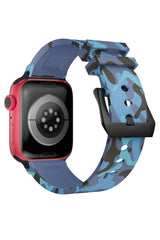 Apple Watch Uyumlu Camouflage Loop Silikon Kordon İmperial