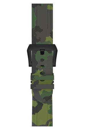 Apple Watch Compatible Camouflage Loop Silicone Band Juniper 
