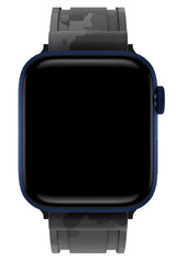 Apple Watch Compatible Camouflage Loop Silicone Band Pebble 