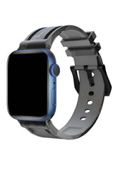 Apple Watch Compatible Camouflage Loop Silicone Band Pebble 