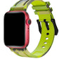 Apple Watch Compatible Camouflage Loop Silicone Band Reseda 