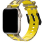 Apple Watch Compatible Camouflage Loop Silicone Band Sunflower 