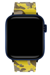 Apple Watch Uyumlu Camouflage Loop Silikon Kordon Sunflower