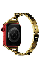 Apple Watch Uyumlu Chain Loop Kordon Clover Lime