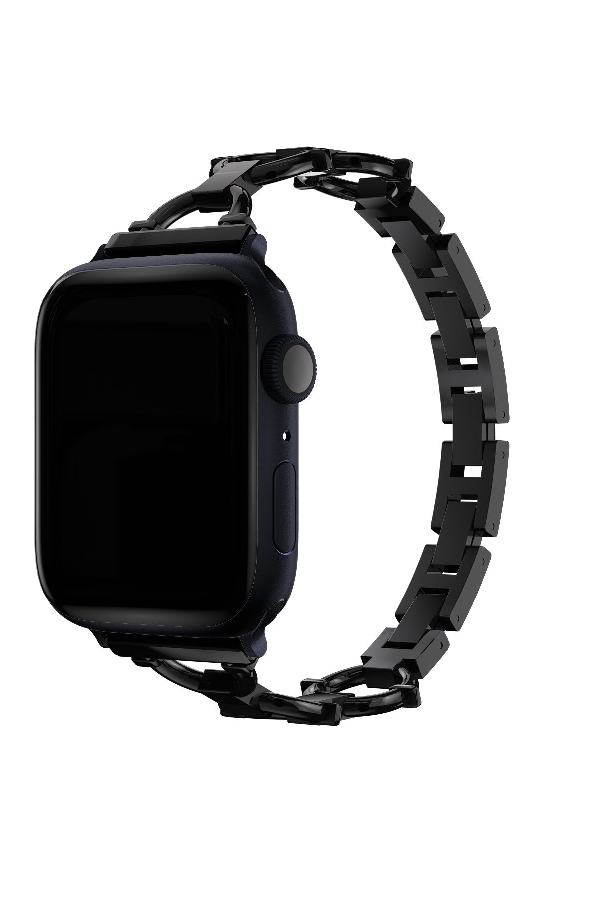 Apple Watch Uyumlu Chain Loop Kordon Frost Black  bikordon