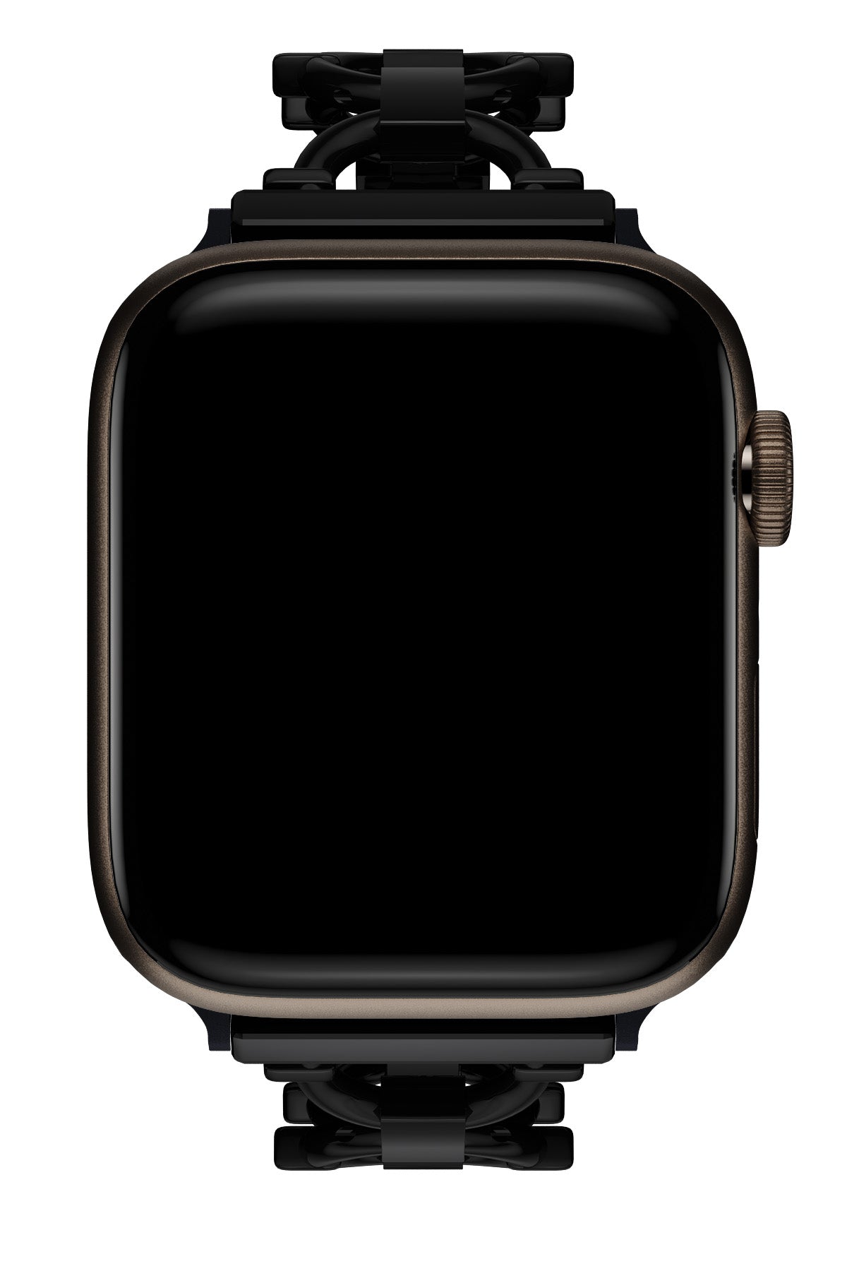 Apple Watch Uyumlu Chain Loop Kordon Frost Black  bikordon