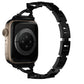 Apple Watch Uyumlu Chain Loop Kordon Frost Black