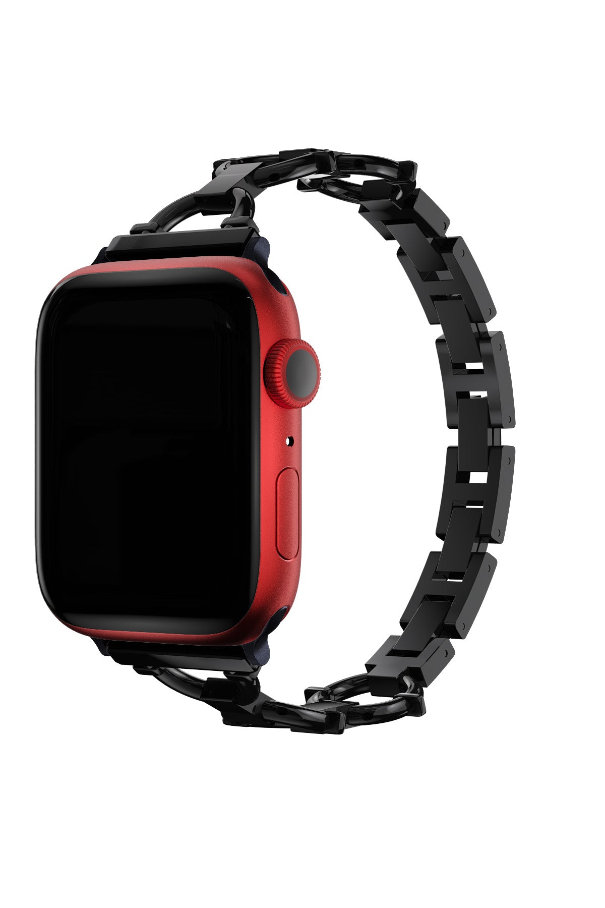 Apple Watch Uyumlu Chain Loop Kordon Frost Black  bikordon