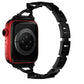 Apple Watch Uyumlu Chain Loop Kordon Frost Black