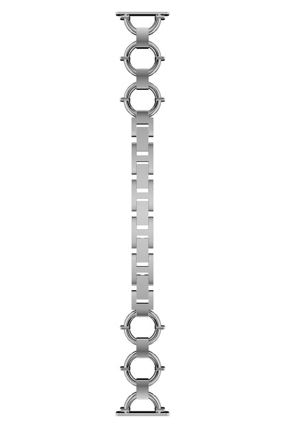 Apple Watch Uyumlu Chain Loop Kordon Light Gray  bikordon