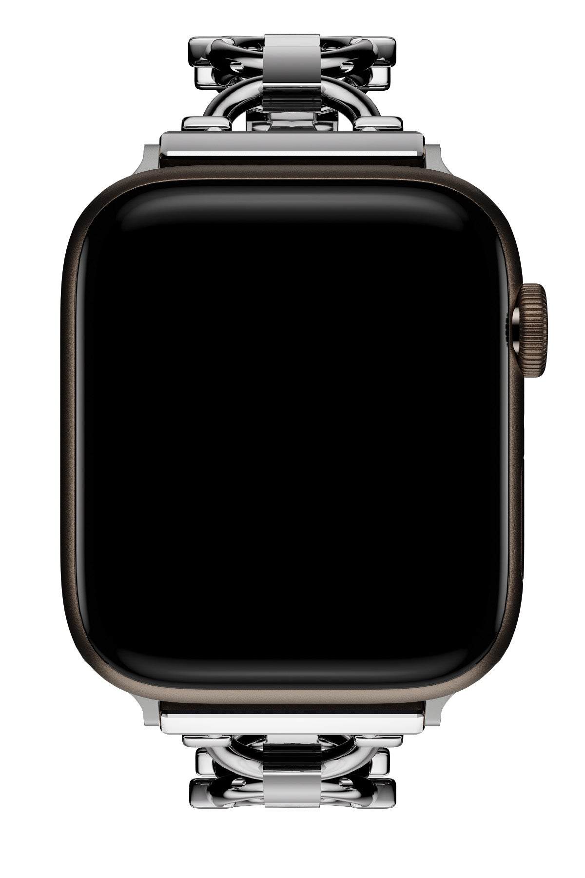 Apple Watch Uyumlu Chain Loop Kordon Light Gray  bikordon