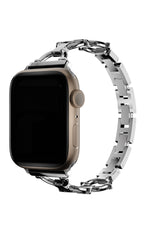 Apple Watch Uyumlu Chain Loop Kordon Light Gray