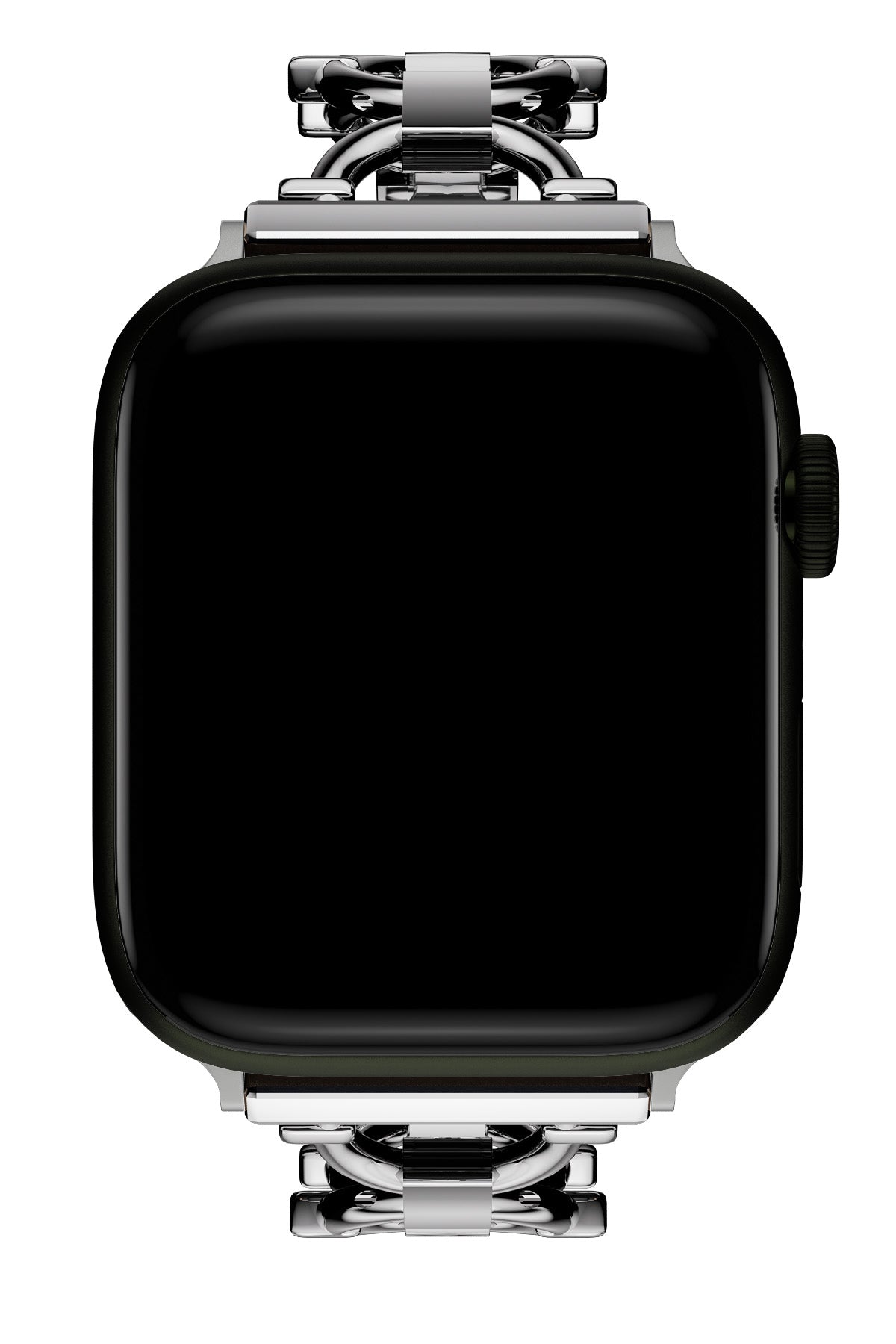Apple Watch Uyumlu Chain Loop Kordon Light Gray  bikordon