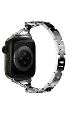 Apple Watch Uyumlu Chain Loop Kordon Light Gray