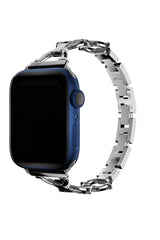 Apple Watch Uyumlu Chain Loop Kordon Light Gray