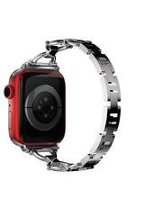 Apple Watch Uyumlu Chain Loop Kordon Light Gray