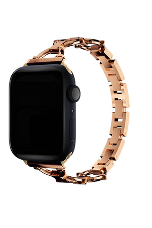 Apple Watch Uyumlu Chain Loop Kordon Sherbet  bikordon