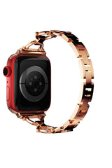 Apple Watch Uyumlu Chain Loop Kordon Sherbet