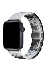 Apple Watch Uyumlu Çelik Steel Loop Kordon Granite