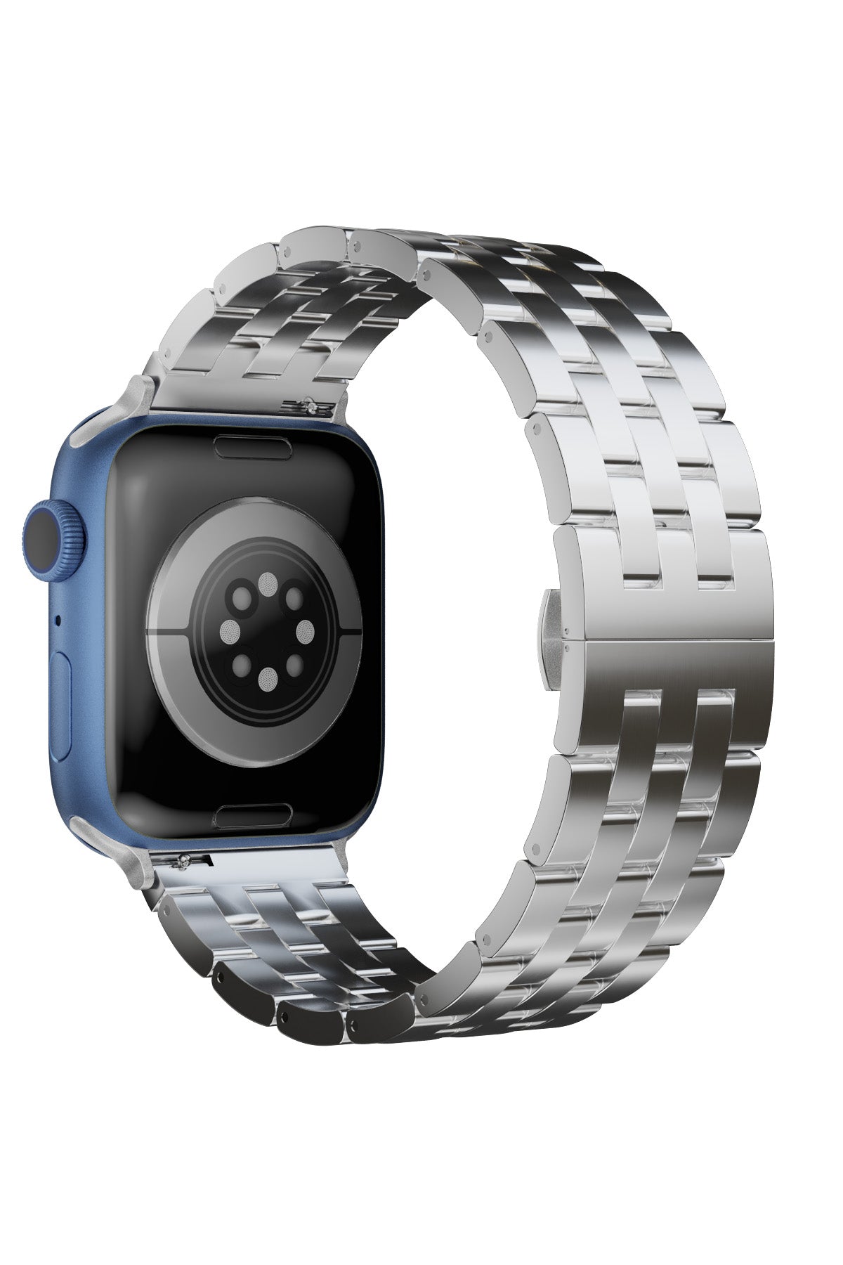 Apple Watch Uyumlu Çelik Steel Loop Kordon Granite  bikordon