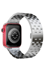 Apple Watch Uyumlu Çelik Steel Loop Kordon Granite