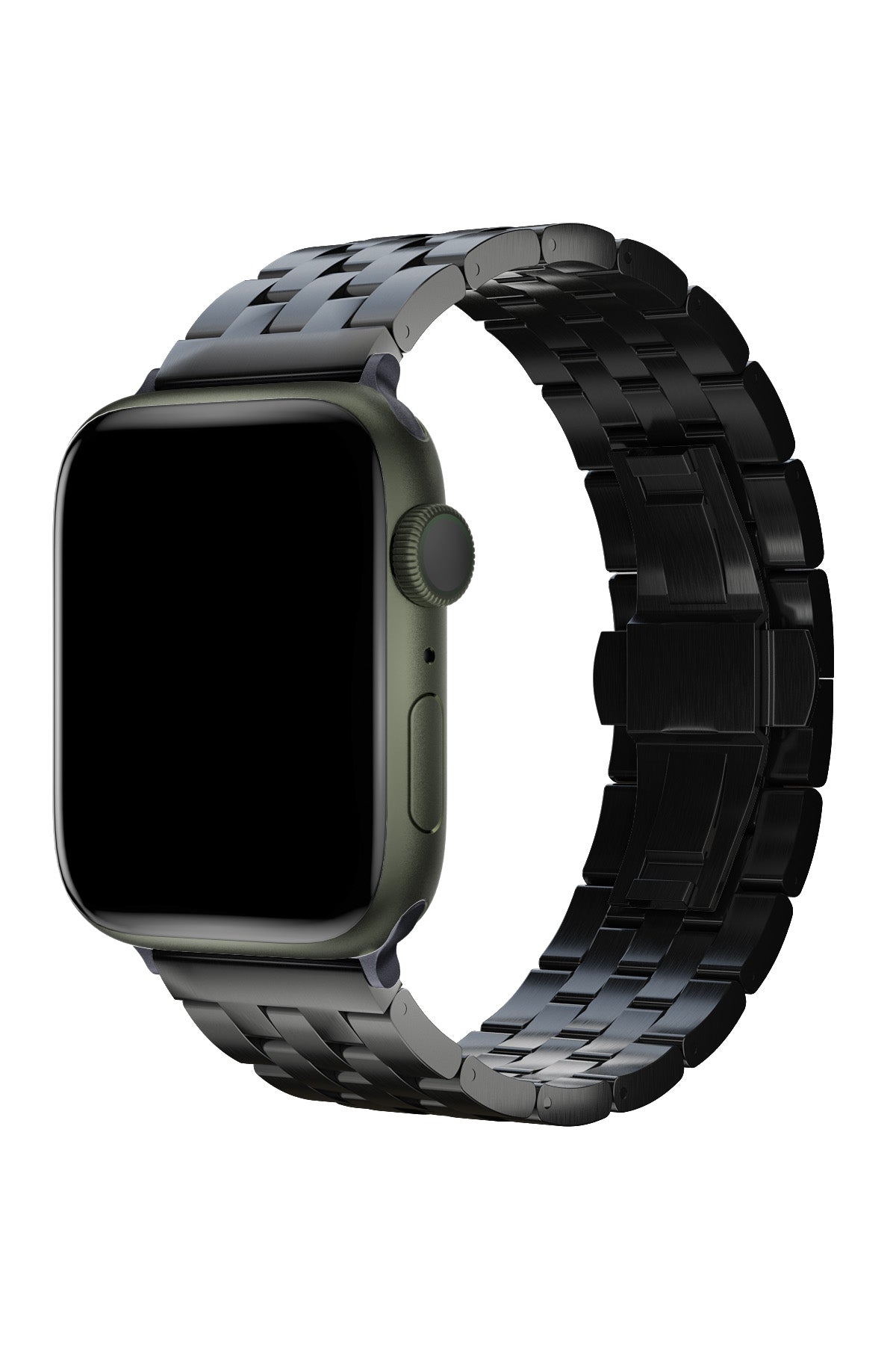 Apple Watch Uyumlu Çelik Steel Loop Kordon Night  bikordon