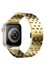 Apple Watch Uyumlu Çelik Steel Loop Kordon Sunglow