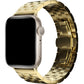 Apple Watch Compatible Steel Steel Loop Band Sunglow 