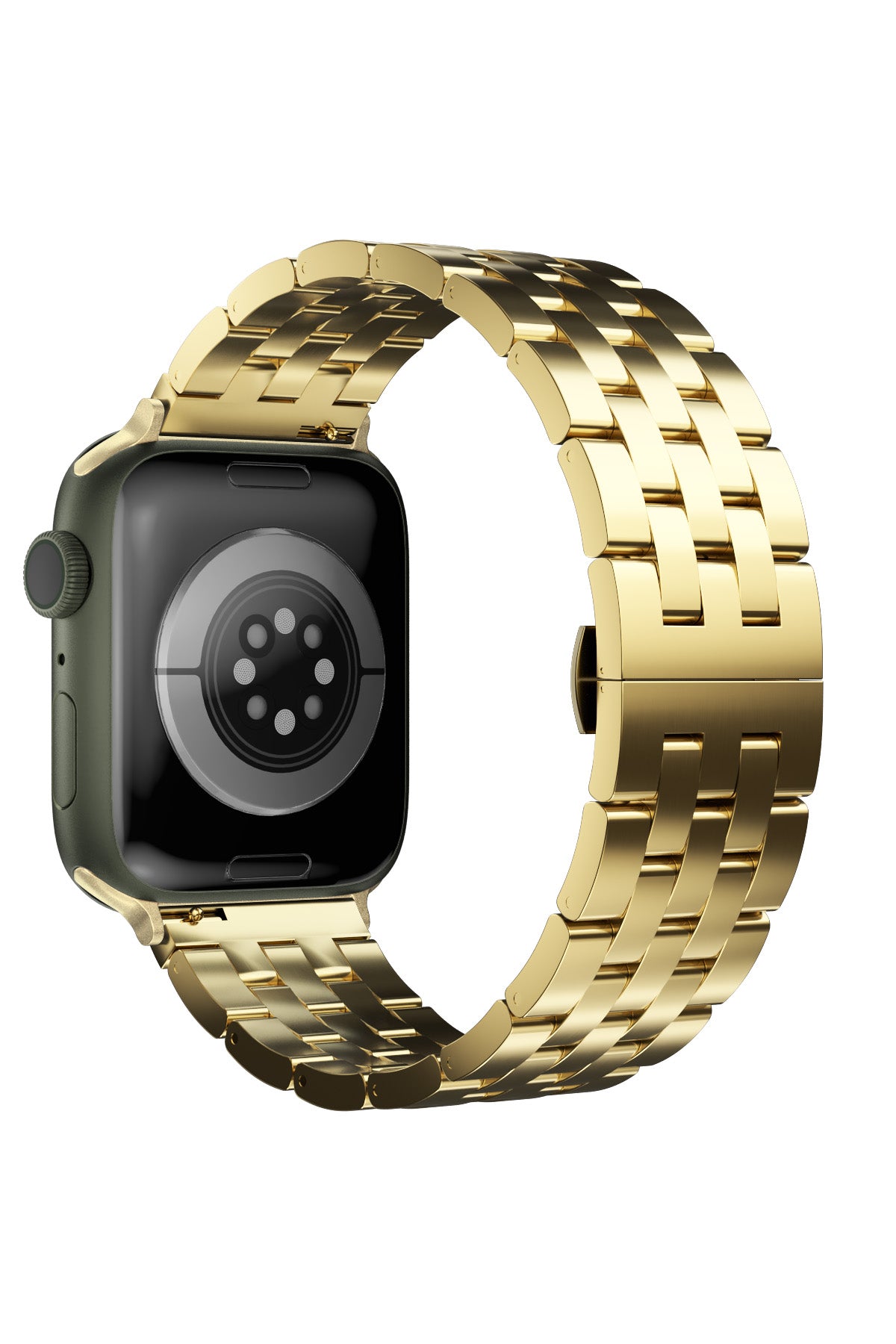 Apple Watch Uyumlu Çelik Steel Loop Kordon Sunglow  bikordon