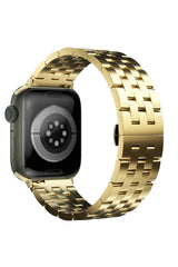Apple Watch Uyumlu Çelik Steel Loop Kordon Sunglow