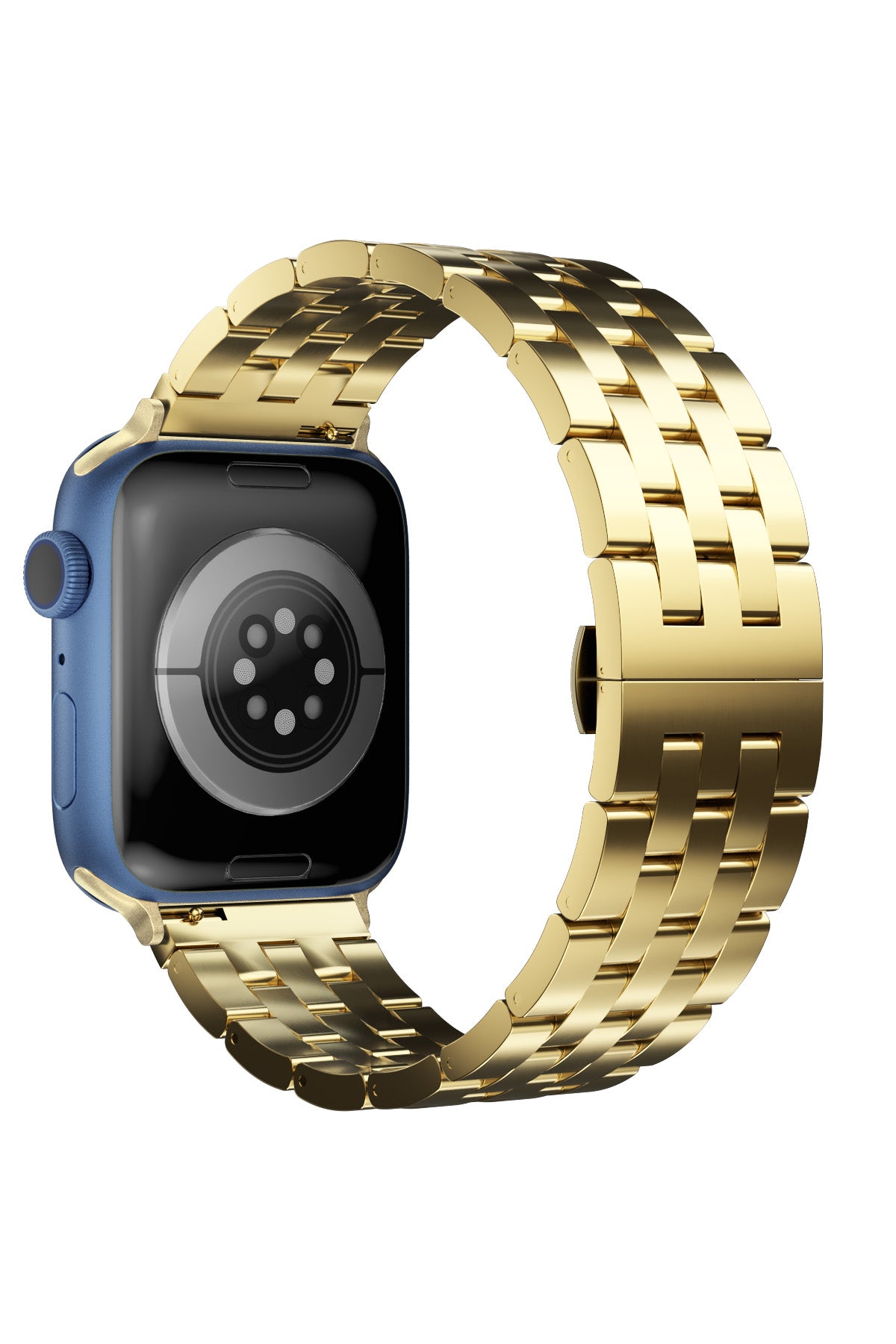 Apple Watch Uyumlu Çelik Steel Loop Kordon Sunglow  bikordon
