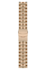 Apple Watch Uyumlu Çelik Steelmaster Loop Kordon Baby Pink  bikordon