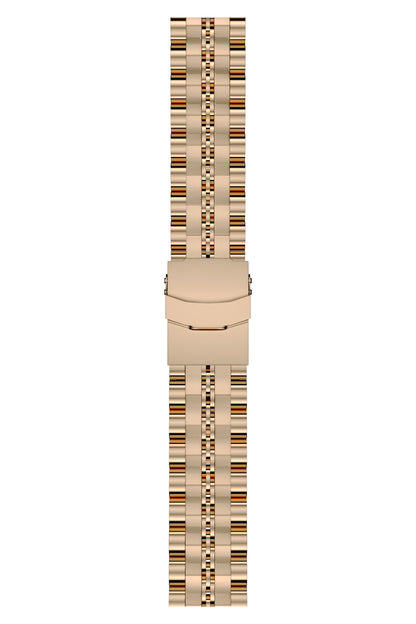 Apple Watch Uyumlu Çelik Steelmaster Loop Kordon Baby Pink  bikordon