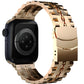 Apple Watch Uyumlu Çelik Steelmaster Loop Kordon Baby Pink  bikordon