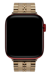 Apple Watch Uyumlu Çelik Steelmaster Loop Kordon Baby Pink