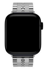 Apple Watch Uyumlu Çelik Steelmaster Loop Kordon Bright Gray
